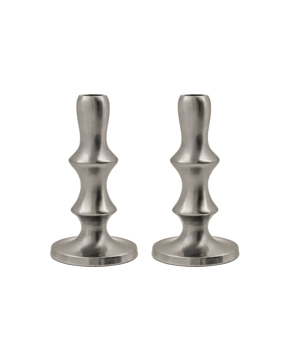 Kerzenständer, HDReese, Silber-Finish in Silver finish präsentiert im Onlineshop von KAQTU Design AG. Kerzenständer ist von House Doctor