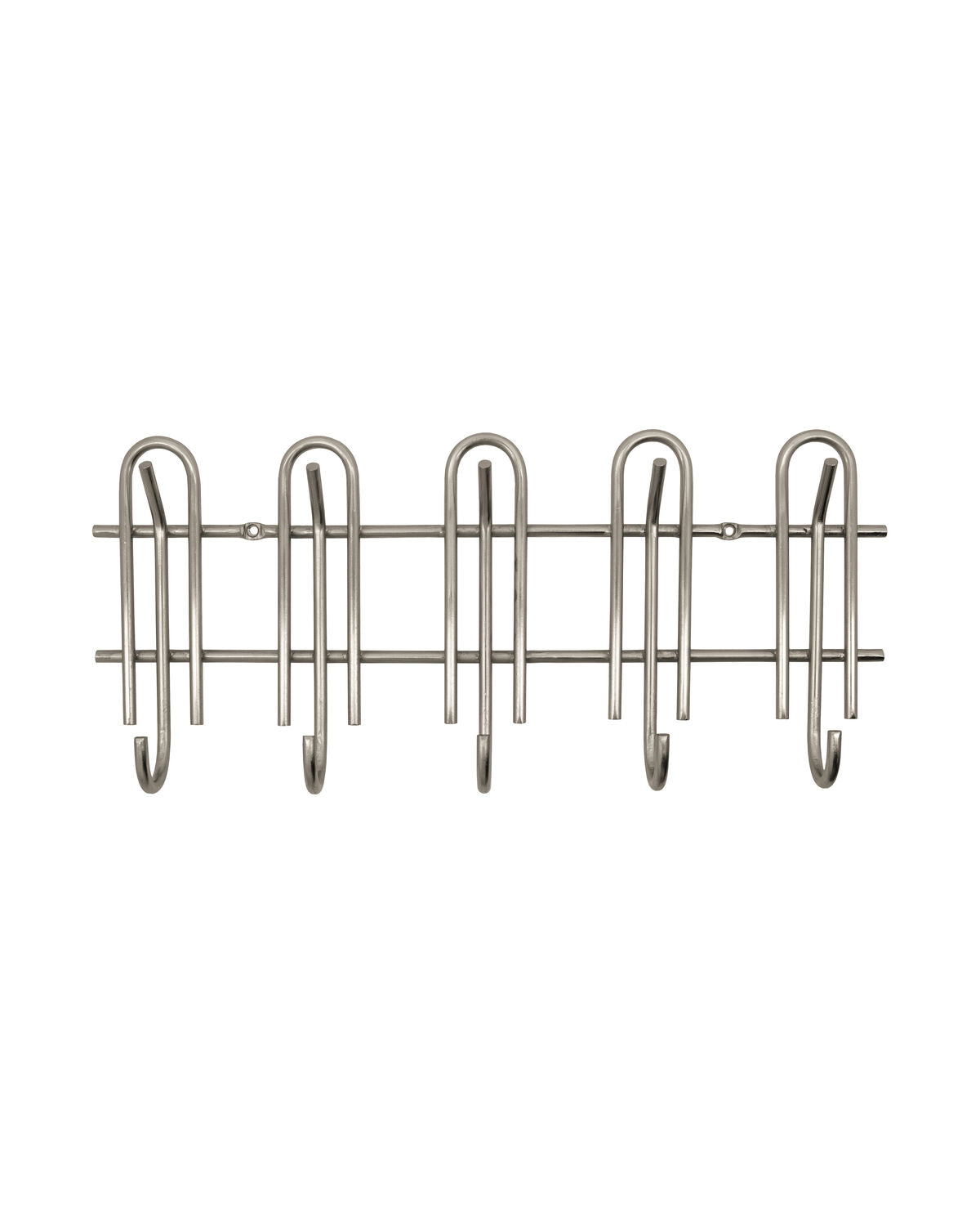 Hakenleiste, HDCleo, Silber-Finish in Silver finish präsentiert im Onlineshop von KAQTU Design AG. Kleiderhaken ist von House Doctor