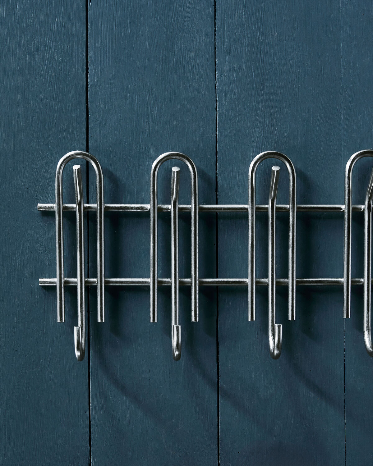 Hakenleiste, HDCleo, Silber-Finish in Silver finish präsentiert im Onlineshop von KAQTU Design AG. Kleiderhaken ist von House Doctor