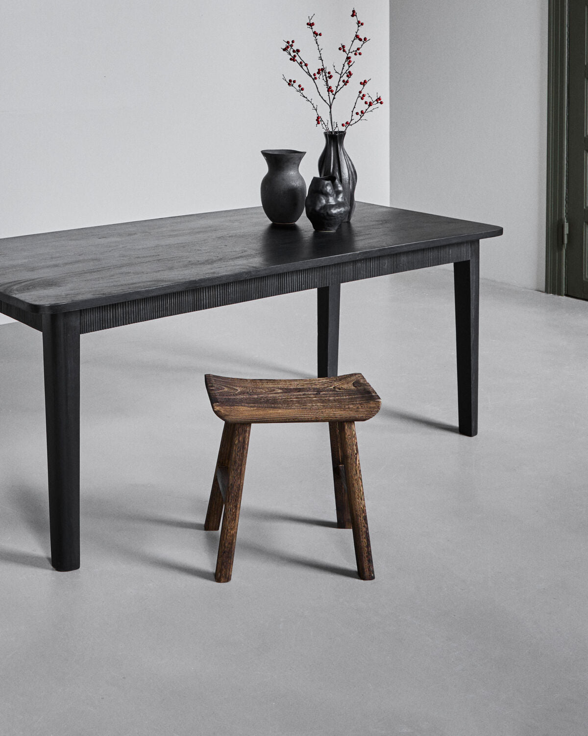 Esstisch, HDBalance, Schwarz in Black präsentiert im Onlineshop von KAQTU Design AG. Esstisch ist von House Doctor