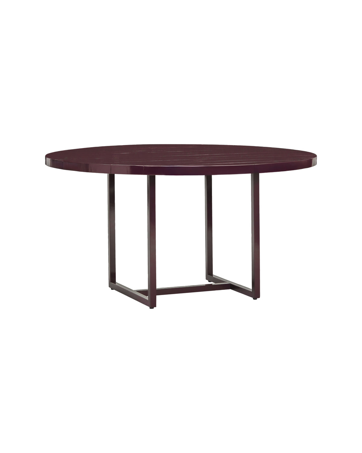 Esstisch, HDKant, Maulbeere in Mulberry präsentiert im Onlineshop von KAQTU Design AG. Esstisch ist von House Doctor