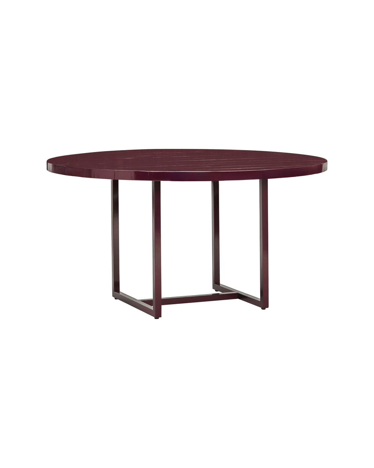 Esstisch, HDKant, Maulbeere in Mulberry präsentiert im Onlineshop von KAQTU Design AG. Esstisch ist von House Doctor