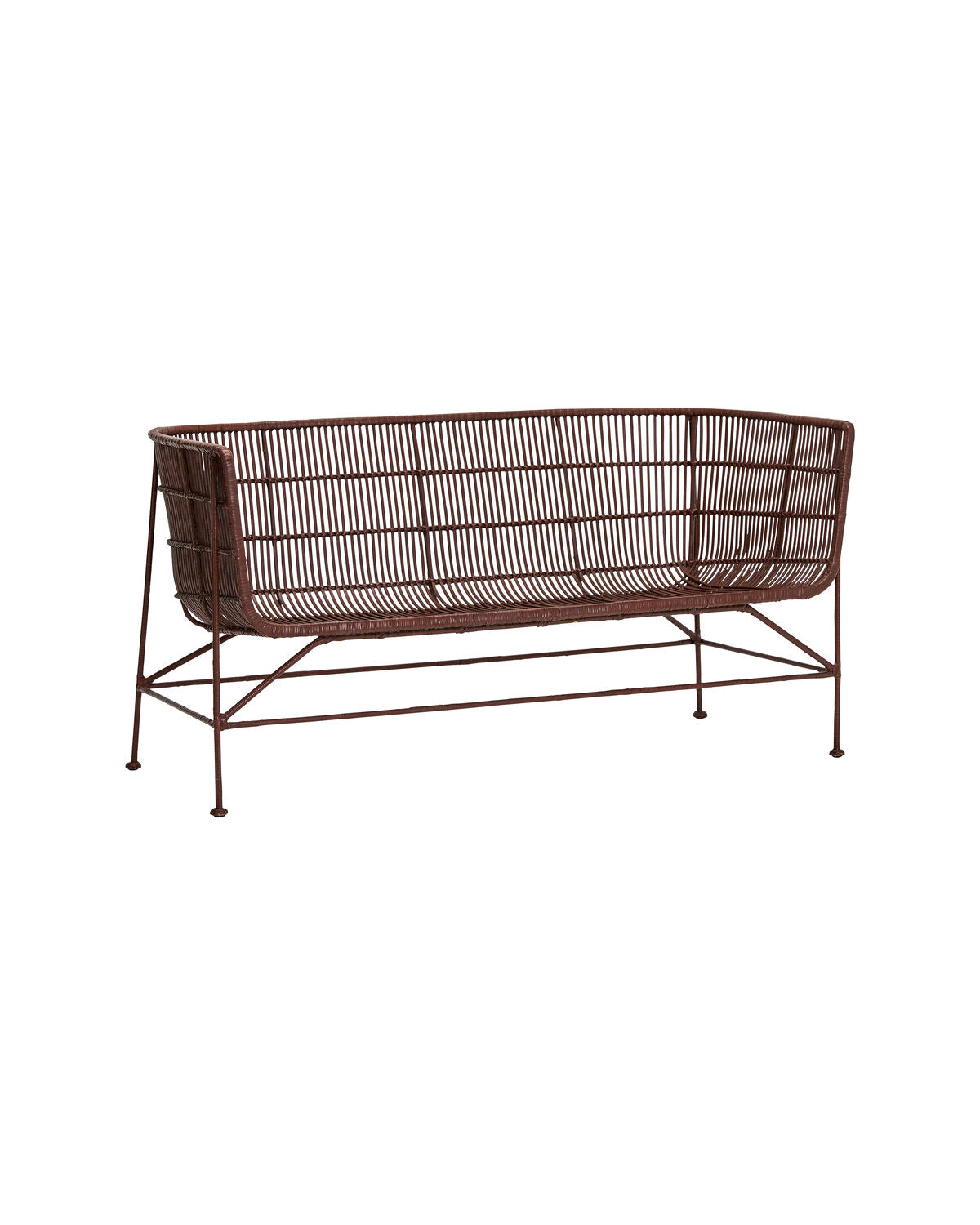 Loungesofa, HDCuun, Maulbeere in Mulberry präsentiert im Onlineshop von KAQTU Design AG. 2er Sofa ist von House Doctor