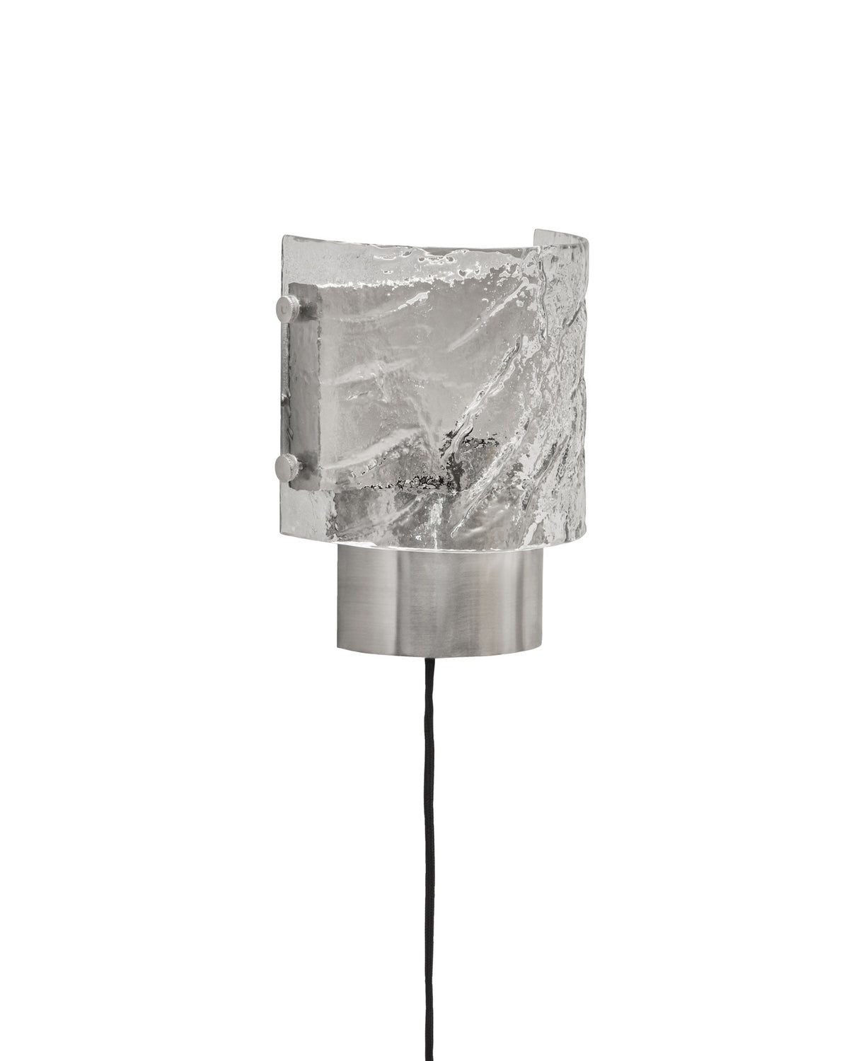 Wandleuchte, HDType, Gebürstetes Silber in Brushed silver präsentiert im Onlineshop von KAQTU Design AG. Wandleuchte ist von House Doctor