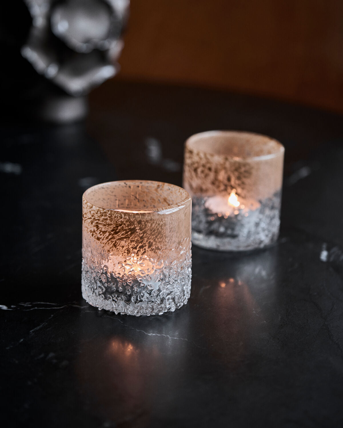 Teelichthalter, HDTeagan, Karamell in Caramel präsentiert im Onlineshop von KAQTU Design AG. Kerzenständer ist von House Doctor