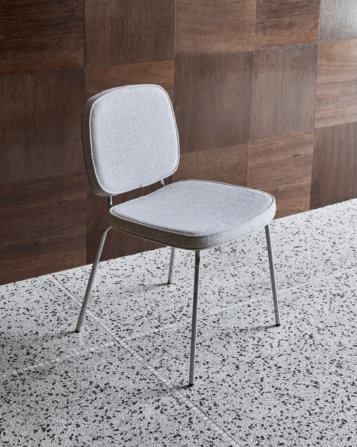 Stuhl, HDCarma, Sand, Crome in Sand präsentiert im Onlineshop von KAQTU Design AG. Stuhl ist von House Doctor