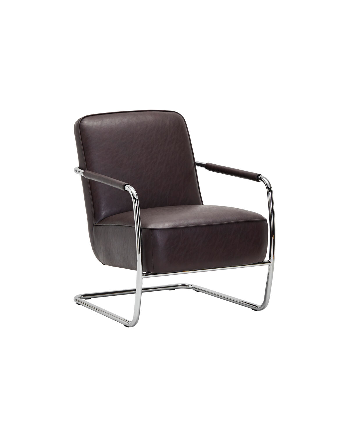 Loungesessel, HDComma, Maulbeere, Crome in Mulberry präsentiert im Onlineshop von KAQTU Design AG. Schalenstuhl ist von House Doctor