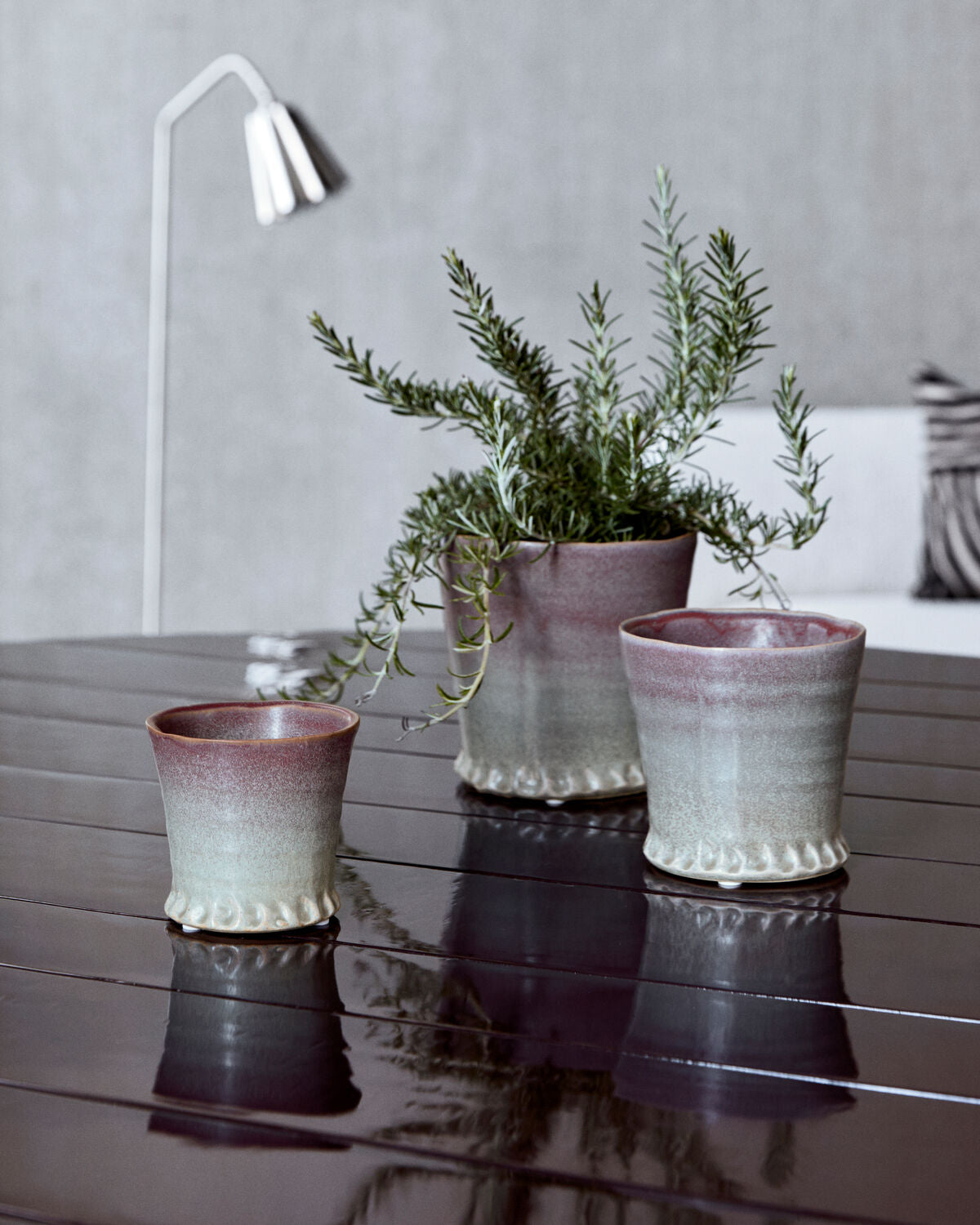 Blumentopf, HDVille, Purpurner Regen in Purple rain präsentiert im Onlineshop von KAQTU Design AG. Blumentopf ist von House Doctor