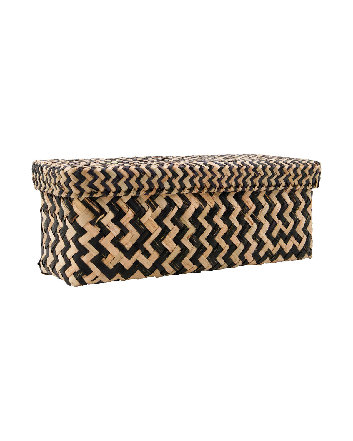 Aufbewahrungsschachteln, HDOllie, Schwarz, Natur in Black präsentiert im Onlineshop von KAQTU Design AG. Aufbewahrungsboxen ist von House Doctor