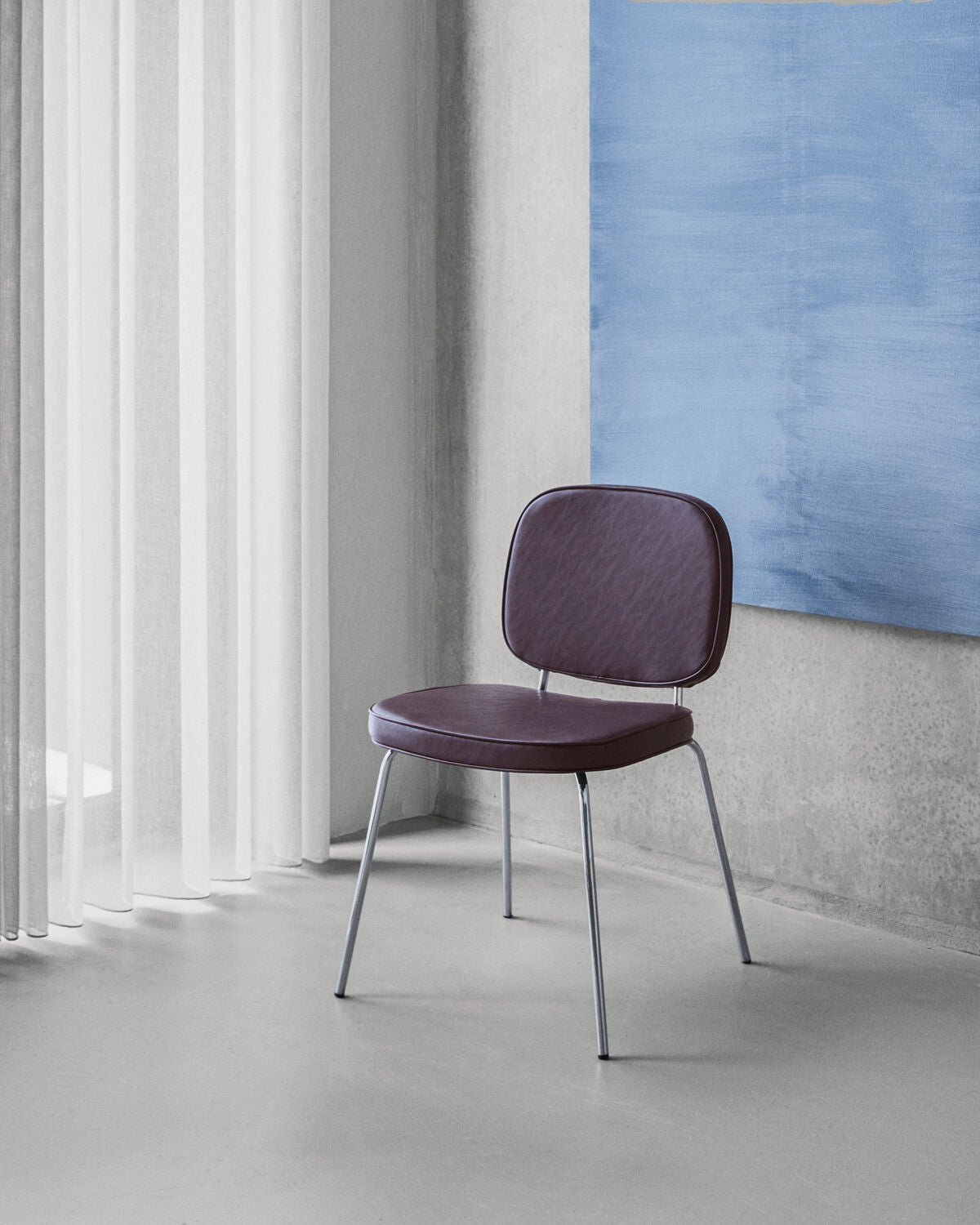 Stuhl, HDCarma, Maulbeere in Mulberry präsentiert im Onlineshop von KAQTU Design AG. Stuhl ist von House Doctor