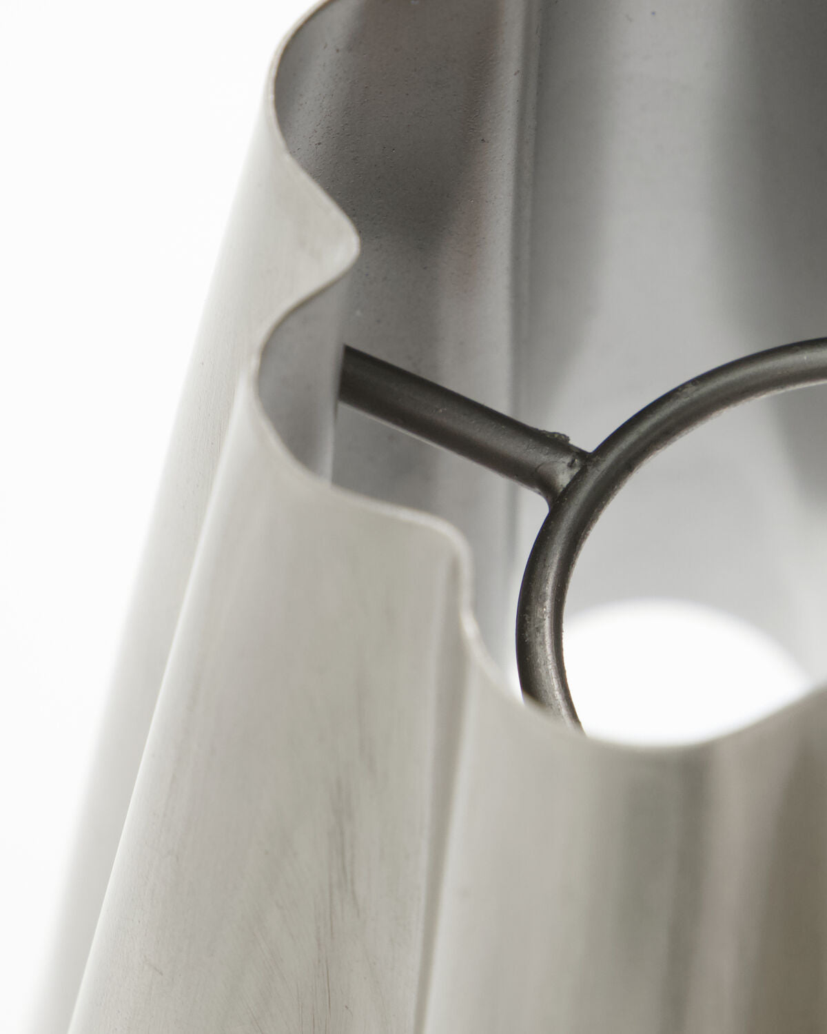 Lampenschirm, HDFlola, Gebürstetes Silber-Finish in Brushed silver finish präsentiert im Onlineshop von KAQTU Design AG. Lampenschirm ist von House Doctor