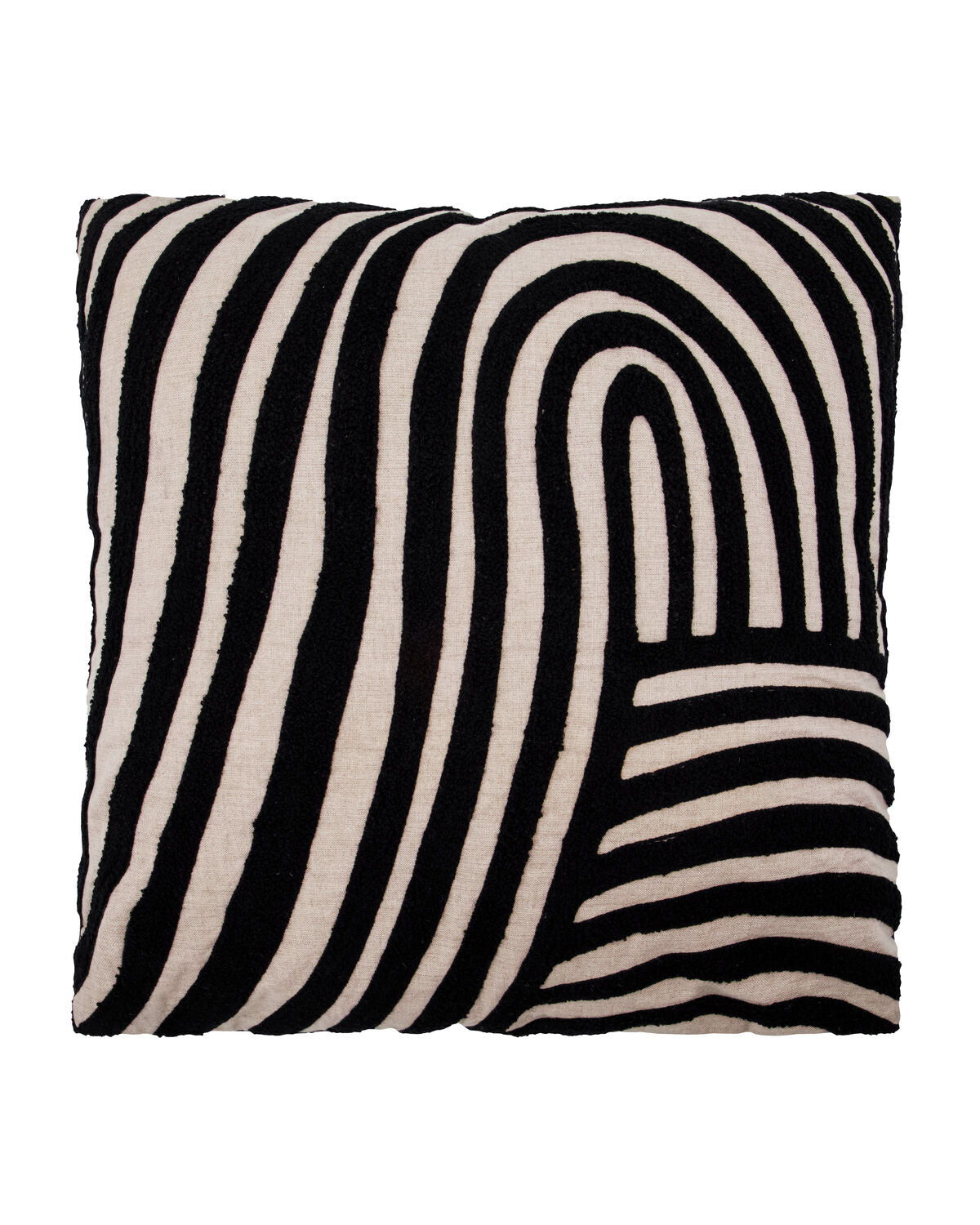 Kissen, HDSky, Sand, Schwarz in Sand präsentiert im Onlineshop von KAQTU Design AG. Deko Kissenbezug ist von House Doctor