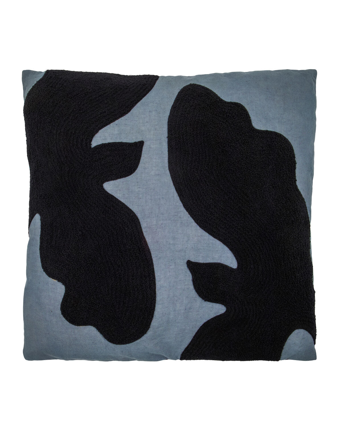 Kissen, HDMiki, Ägäisblau, Schwarz in Aegean blue präsentiert im Onlineshop von KAQTU Design AG. Deko Kissenbezug ist von House Doctor