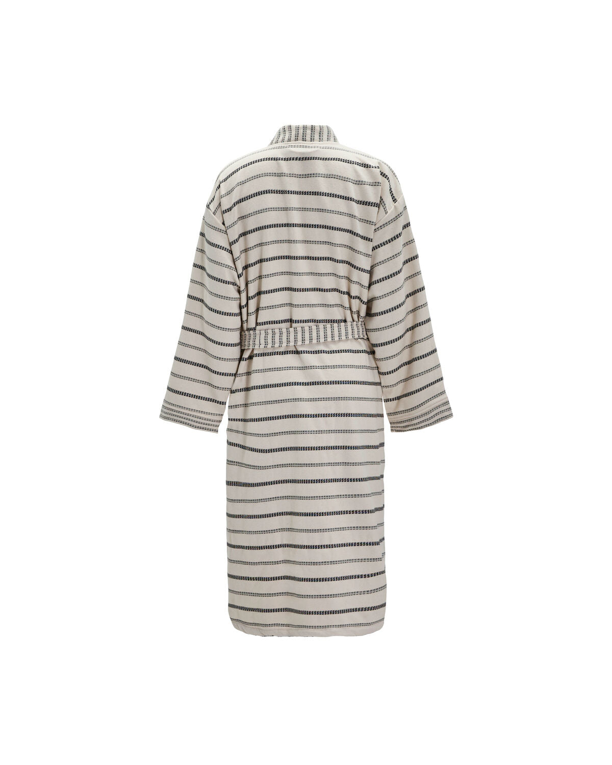 Bademantel, MKTrue S/M, Off-White, Schwarz in Off-white präsentiert im Onlineshop von KAQTU Design AG. Bademantel ist von Meraki