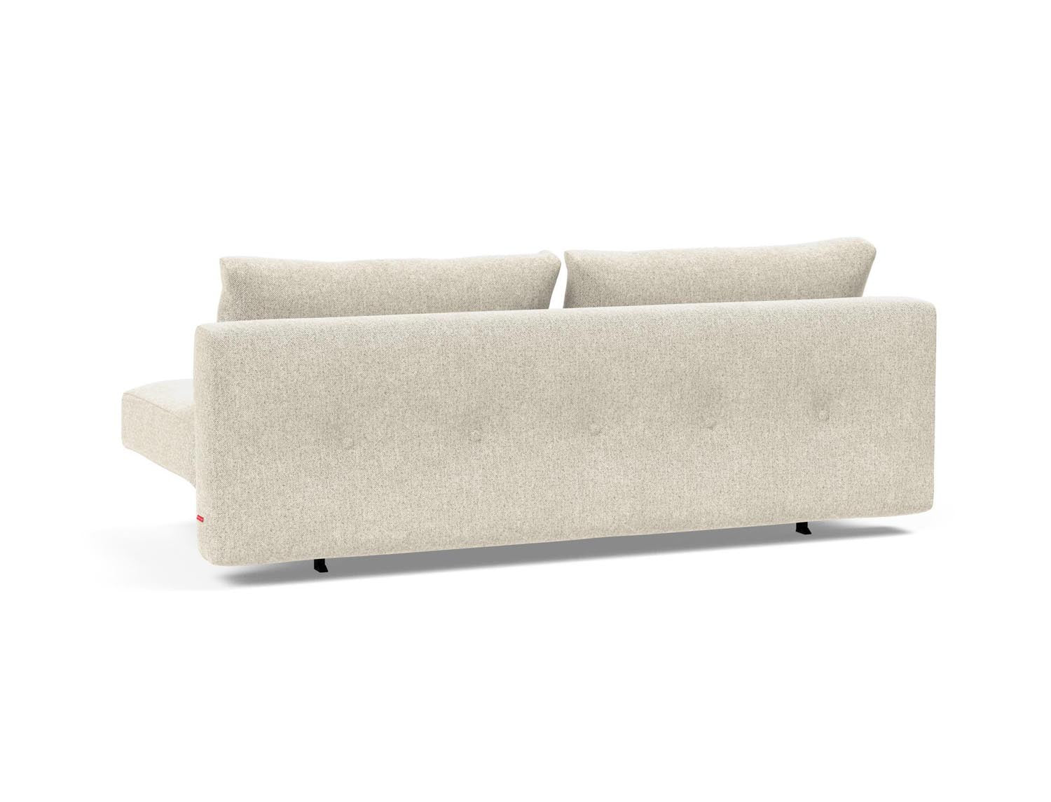 Das Recast Schlafsofa 140 Dunkel Styletto von Innovation Living bietet stilvolle Eleganz und vielseitige Nutzung – ideal für kleine Räume und Gäste.