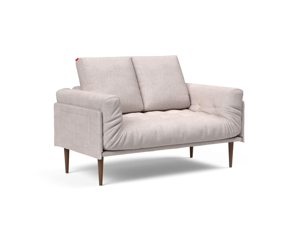 Rollo Styletto Klappsofa 80 mit Gestellbezug Classic in 300 Weda Sand präsentiert im Onlineshop von KAQTU Design AG. Bettsofa ist von Innovation Living