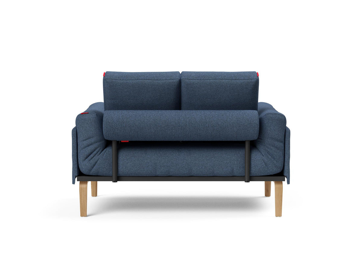 Rollo Bow Klappsofa 80 mit Gestellbezug Classic in 302 Weda Blue präsentiert im Onlineshop von KAQTU Design AG. Bettsofa ist von Innovation Living