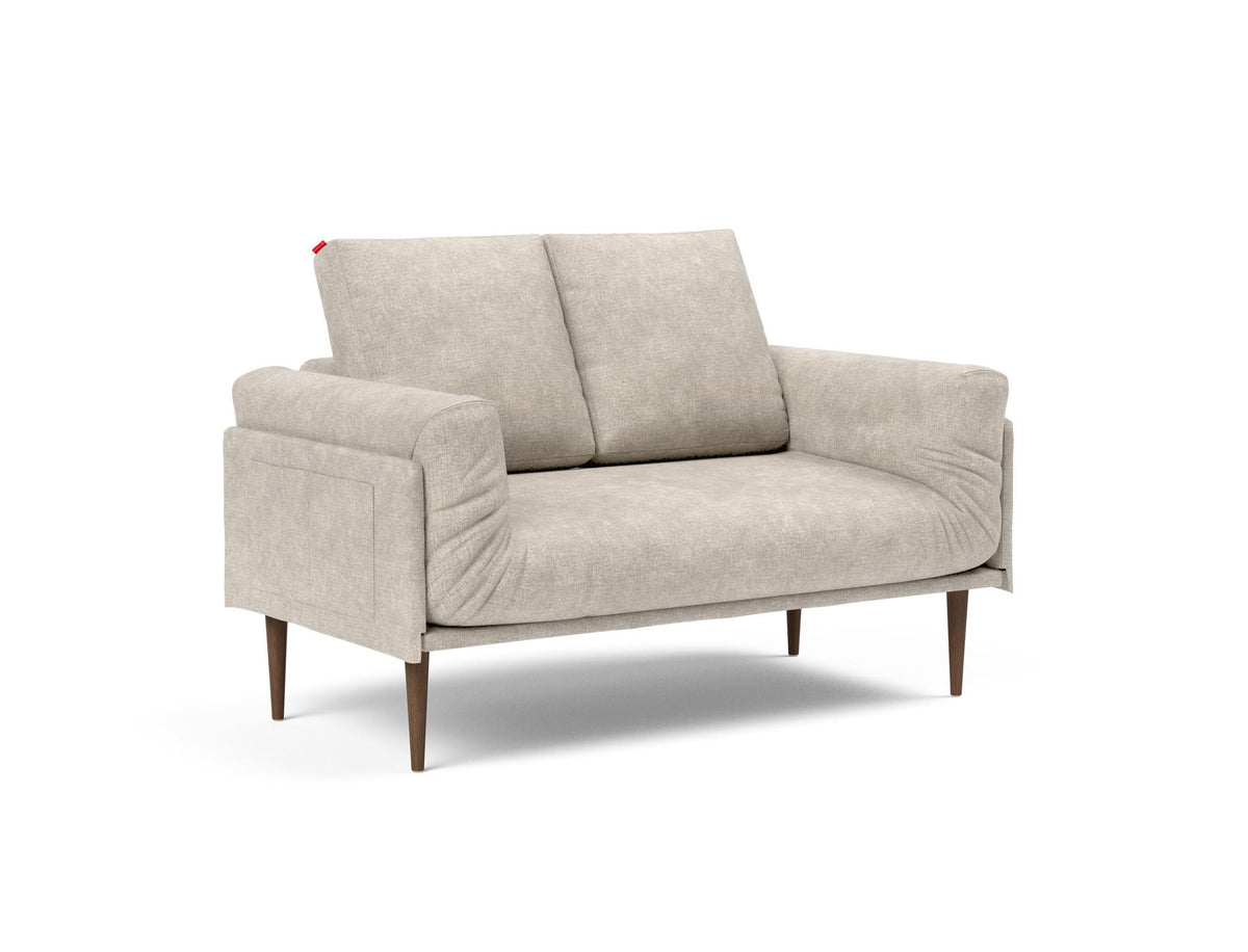 Rollo Styletto Klappsofa 80 mit Cover und Gestellbezug Classic in 280 Avella Sand präsentiert im Onlineshop von KAQTU Design AG. Bettsofa ist von Innovation Living