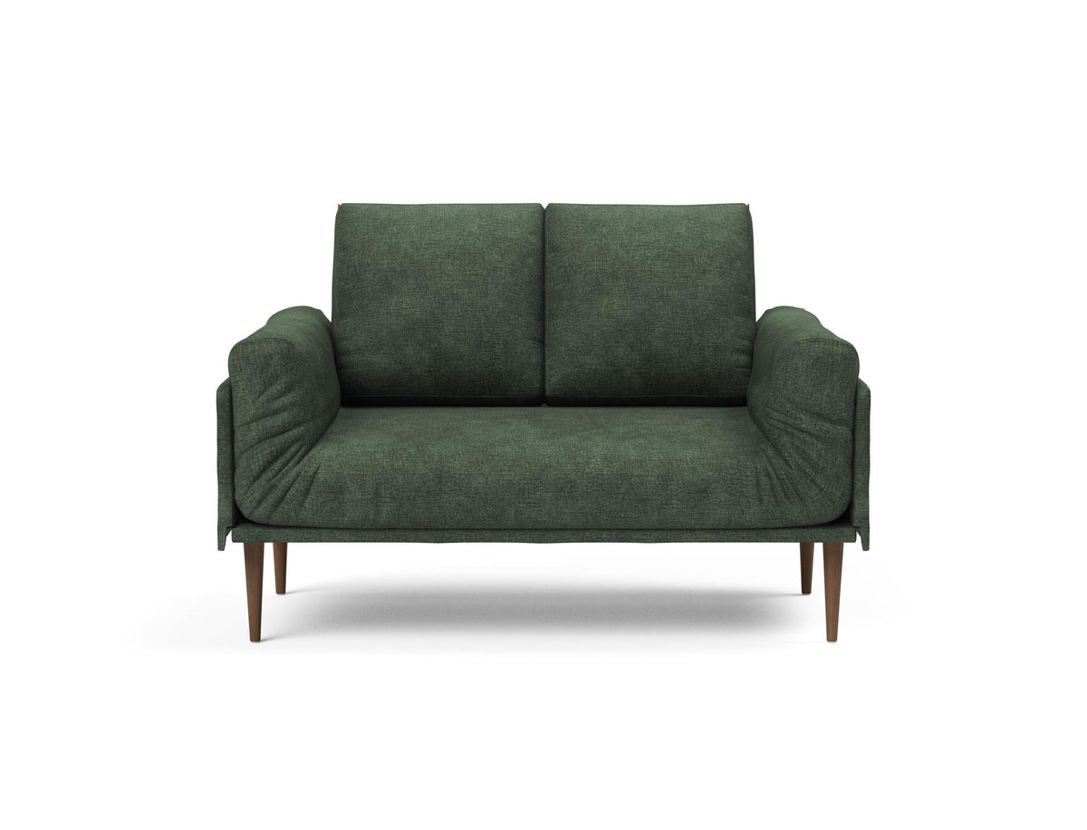 Rollo Styletto Klappsofa 80 mit Cover und Gestellbezug Classic in 281 Avella Pine Green präsentiert im Onlineshop von KAQTU Design AG. Bettsofa ist von Innovation Living