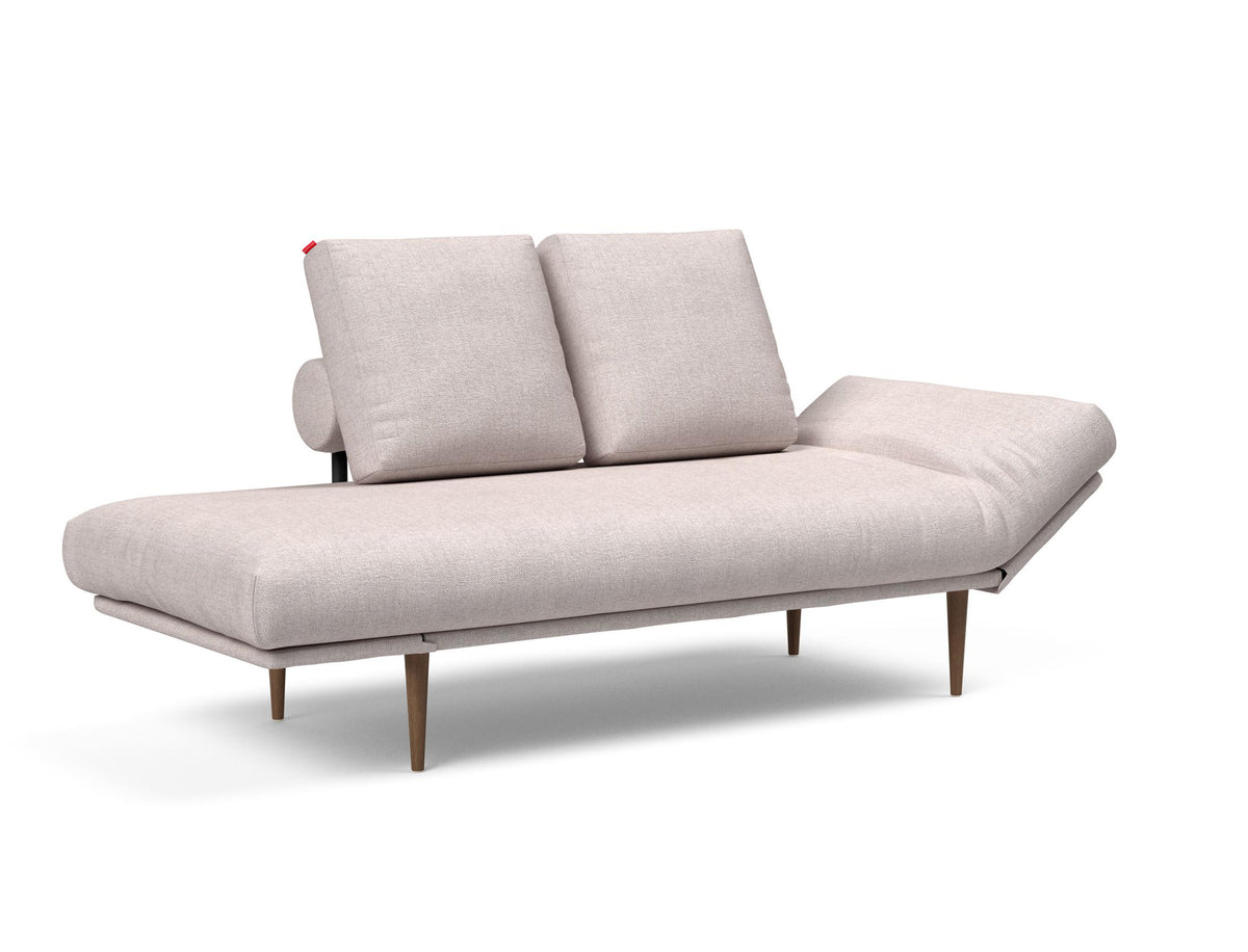 Rollo Styletto Klappsofa 80 mit Cover und Gestellbezug Classic in 300 Weda Sand präsentiert im Onlineshop von KAQTU Design AG. Bettsofa ist von Innovation Living