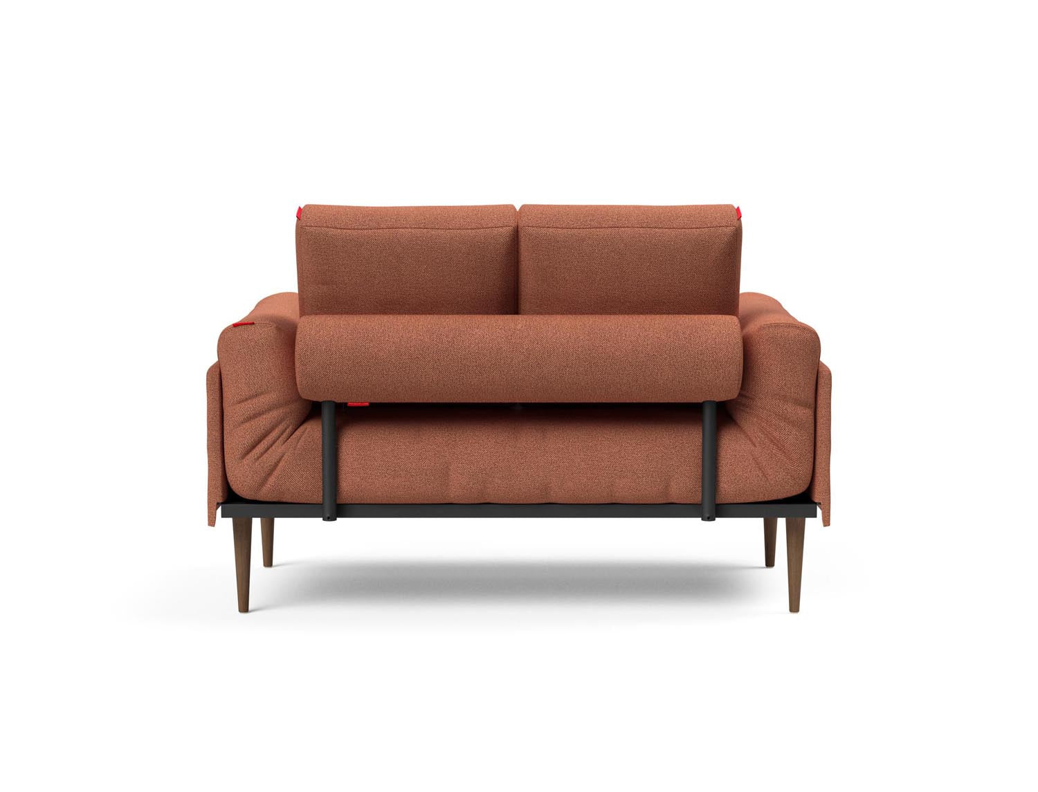 Entdecken Sie das Rollo Styletto Klappsofa 80 von Innovation Living – ein elegantes Möbelstück mit hochwertigem Cover und klassischem Gestellbezug.