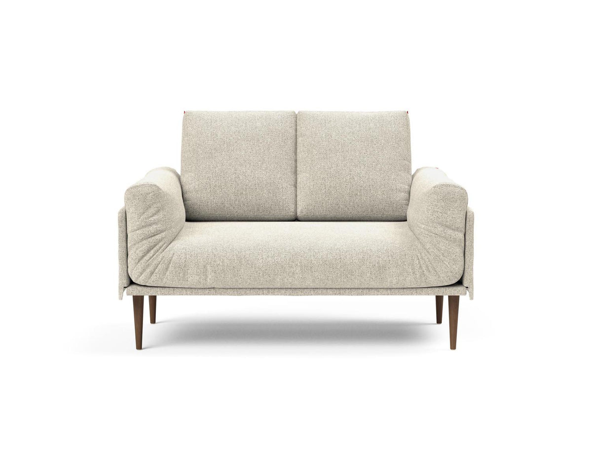 Rollo Styletto Klappsofa 80 mit Cover und Gestellbezug Classic in 357 Taura Off White präsentiert im Onlineshop von KAQTU Design AG. Bettsofa ist von Innovation Living