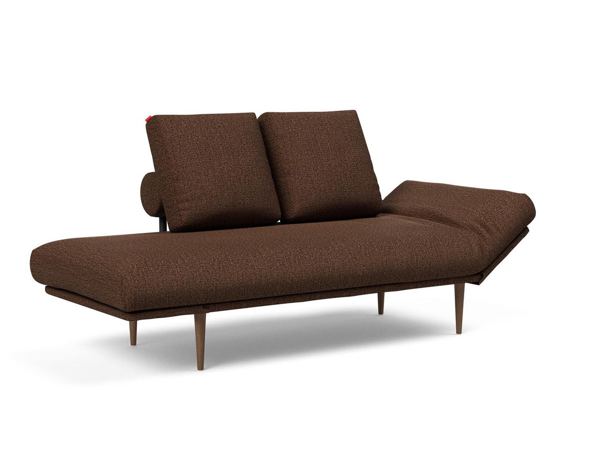 Rollo Styletto Klappsofa 80 mit Cover und Gestellbezug Classic in 359 Taura Cappuccino präsentiert im Onlineshop von KAQTU Design AG. Bettsofa ist von Innovation Living