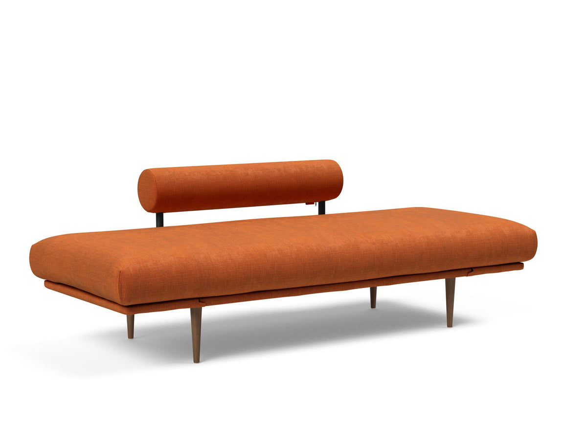 Rollo Styletto Klappsofa 80 mit Cover und Gestellbezug Classic in 412 Esina Rust Orange präsentiert im Onlineshop von KAQTU Design AG. Bettsofa ist von Innovation Living