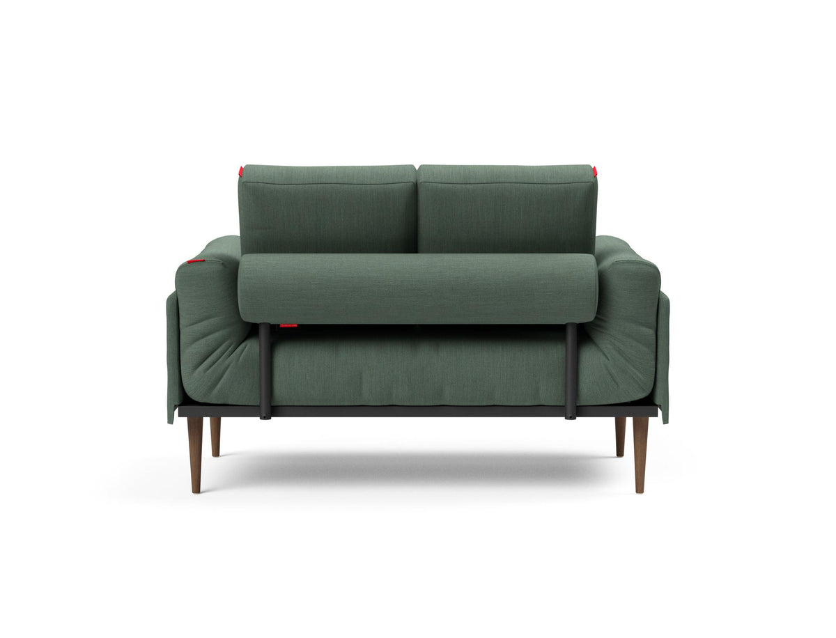Rollo Styletto Klappsofa 80 mit Cover und Gestellbezug Classic in 518 Elegance Green präsentiert im Onlineshop von KAQTU Design AG. Bettsofa ist von Innovation Living