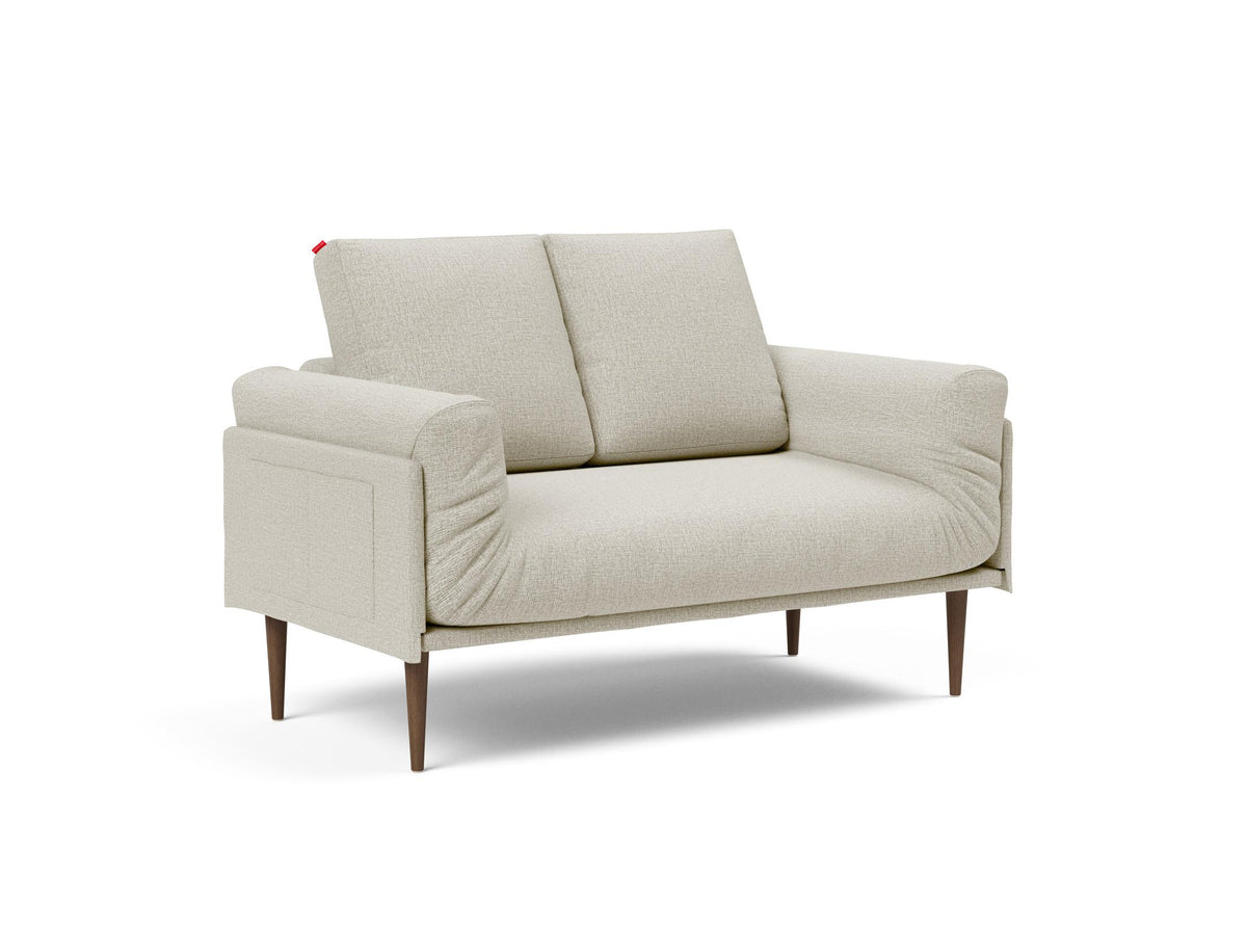 Rollo Styletto Klappsofa 80 mit Cover und Gestellbezug Classic in 527 Mixed Dance Natural präsentiert im Onlineshop von KAQTU Design AG. Bettsofa ist von Innovation Living