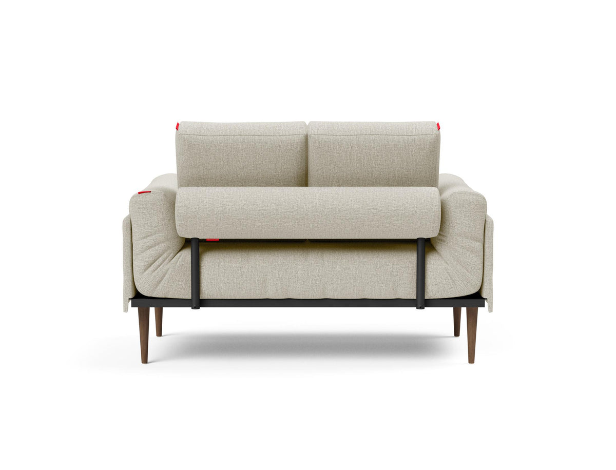 Rollo Styletto Klappsofa 80 mit Cover und Gestellbezug Classic in 527 Mixed Dance Natural präsentiert im Onlineshop von KAQTU Design AG. Bettsofa ist von Innovation Living
