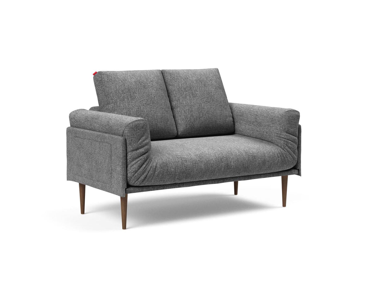 Rollo Styletto Klappsofa 80 mit Cover und Gestellbezug Classic in 563 Twist Charcoal präsentiert im Onlineshop von KAQTU Design AG. Bettsofa ist von Innovation Living