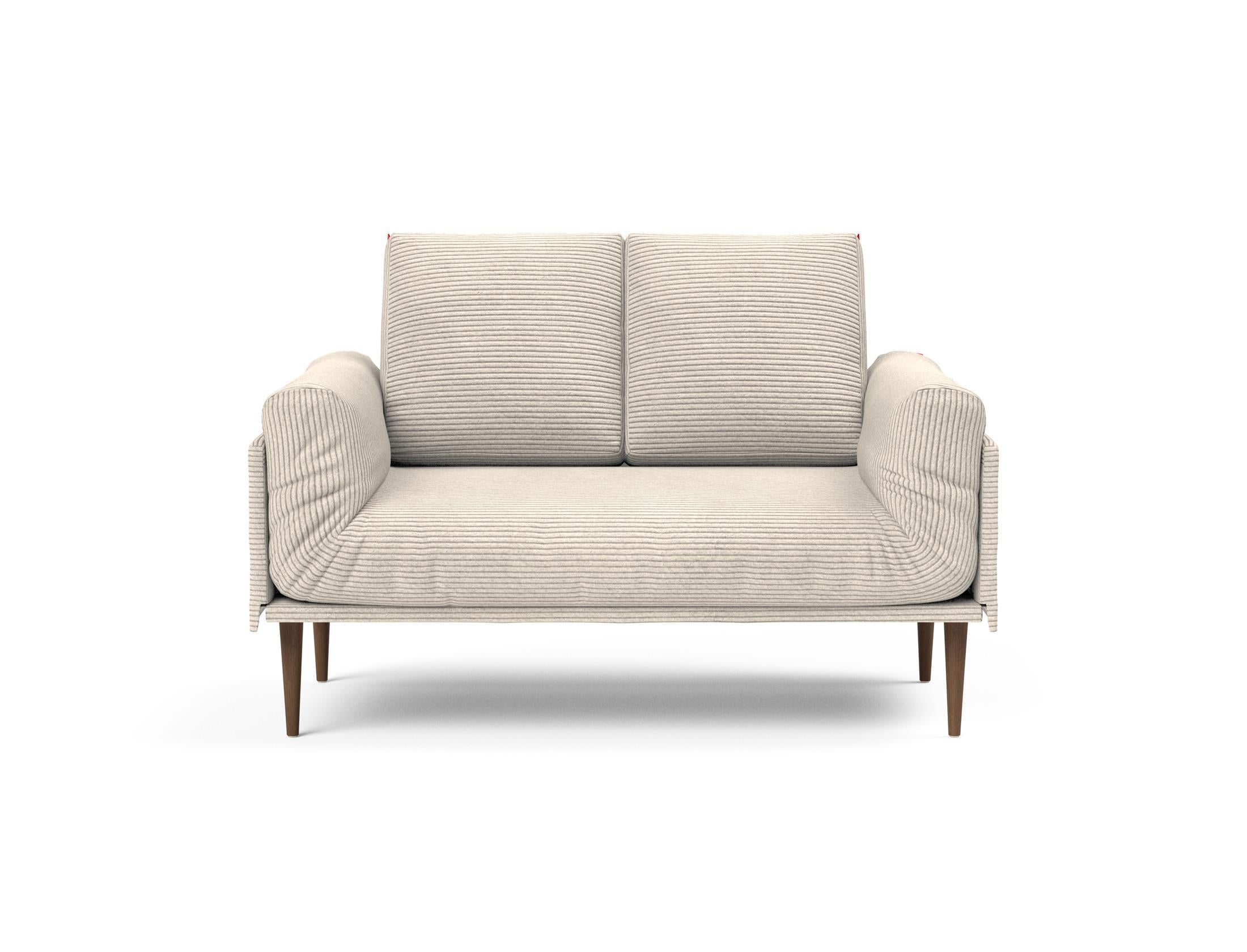 Entdecken Sie das Rollo Styletto Klappsofa 80 von Innovation Living – elegantes Design, hochwertiges Cover und klassischer Bezug für jeden Raum.