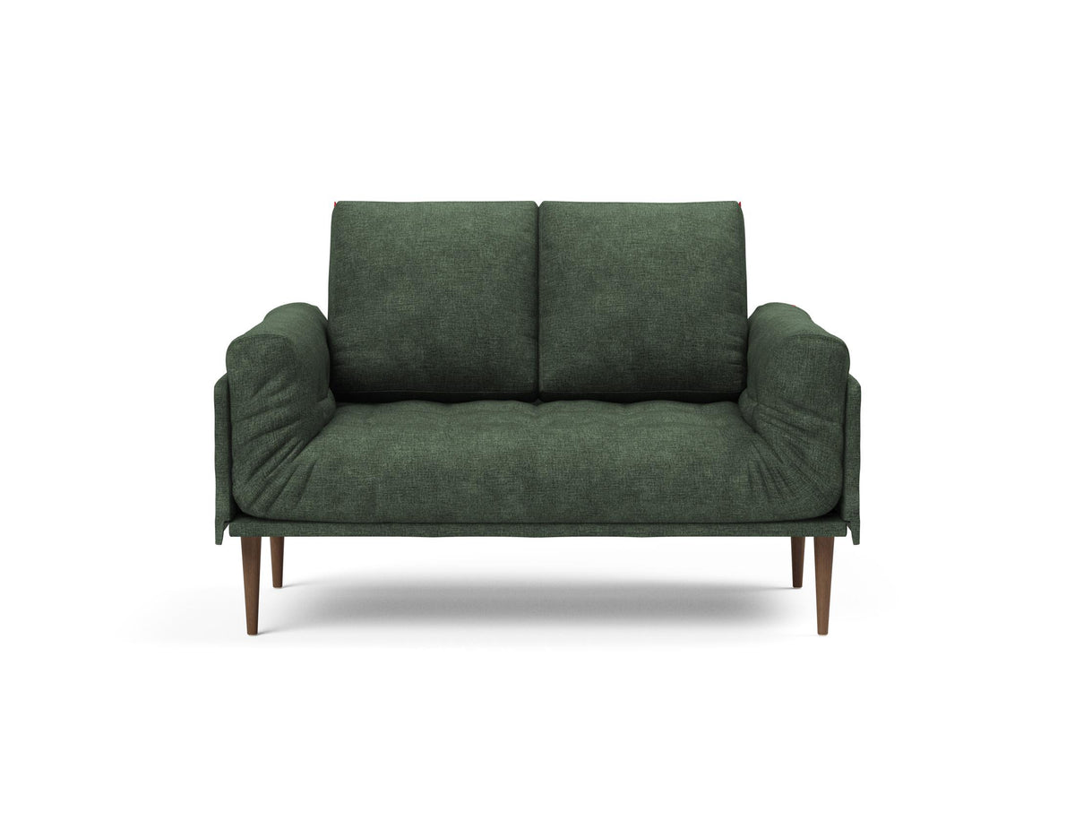 Rollo Styletto Klappsofa 80 mit Gestellbezug Spring in 281 Avella Pine Green präsentiert im Onlineshop von KAQTU Design AG. Bettsofa ist von Innovation Living