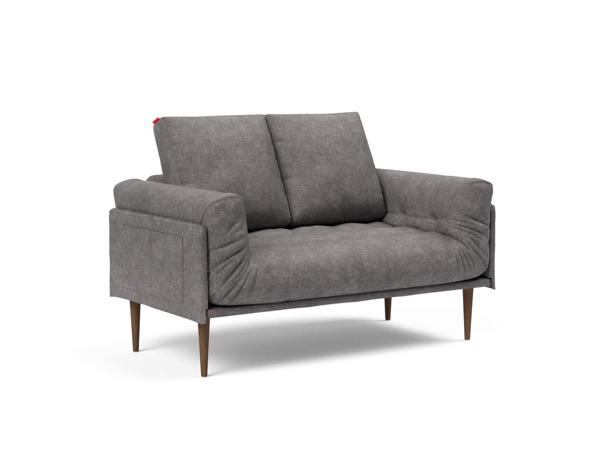 Rollo Styletto Klappsofa 80 mit Gestellbezug Spring in 282 Avella Warm Grey präsentiert im Onlineshop von KAQTU Design AG. Bettsofa ist von Innovation Living