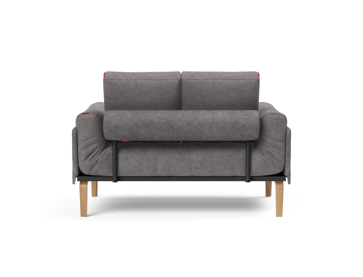 Rollo Bow Klappsofa 80 mit Gestellbezug Spring in 282 Avella Warm Grey präsentiert im Onlineshop von KAQTU Design AG. Bettsofa ist von Innovation Living