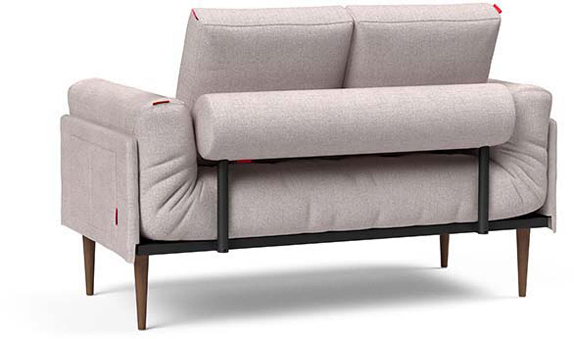 Erleben Sie das Rollo Styletto Klappsofa 80 Spring von Innovation Living – modern, funktional und perfekt für kleine Räume und gemütliche Abende.