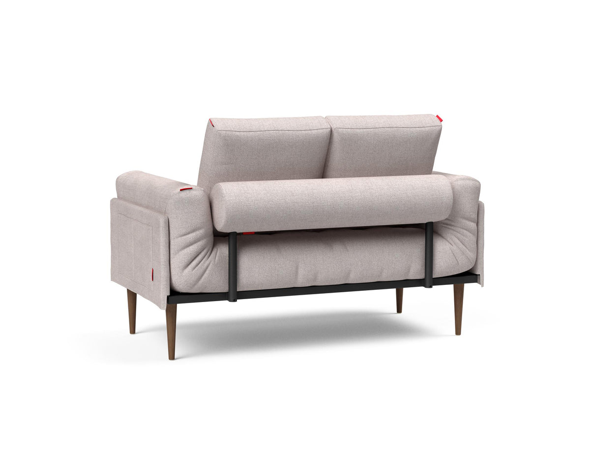 Rollo Styletto Klappsofa 80 mit Gestellbezug Spring in 300 Weda Sand präsentiert im Onlineshop von KAQTU Design AG. Bettsofa ist von Innovation Living