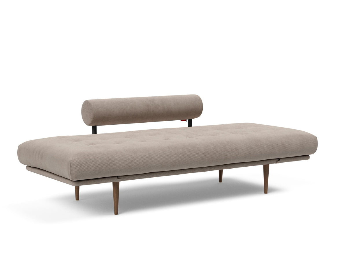 Rollo Styletto Klappsofa 80 mit Gestellbezug Spring in 318 Cordufine Beige präsentiert im Onlineshop von KAQTU Design AG. Bettsofa ist von Innovation Living