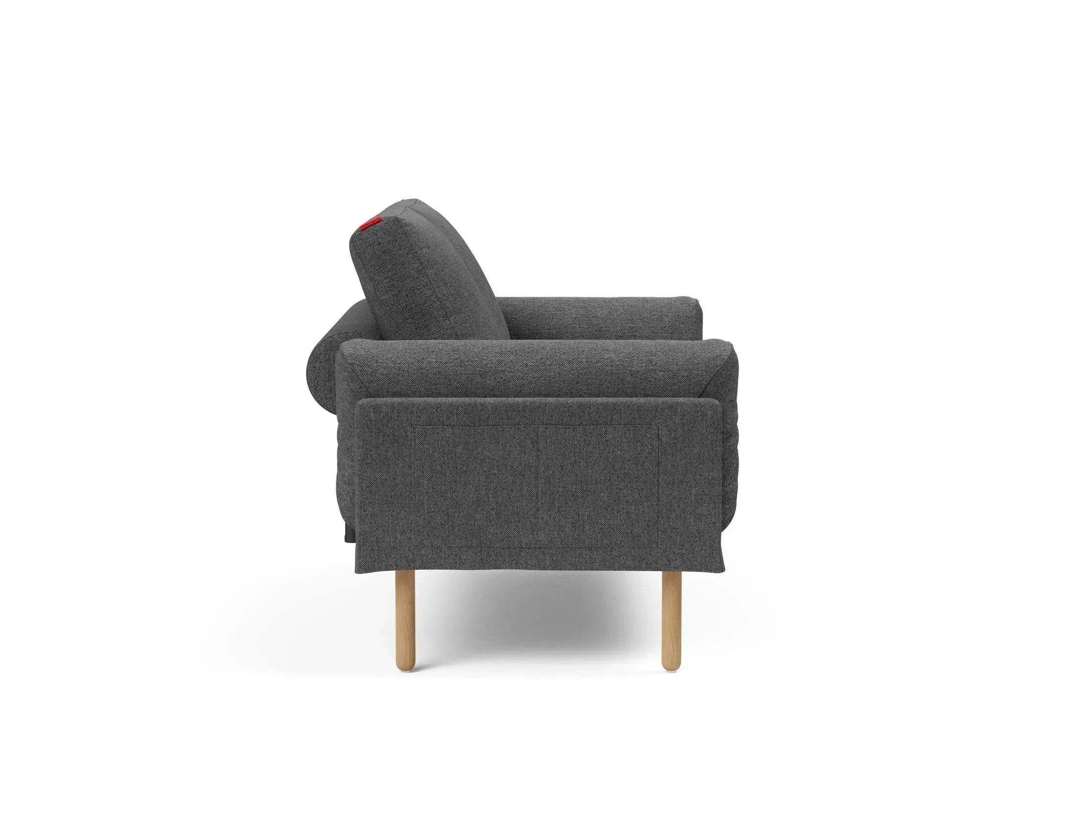 Rollo Stem Klappsofa 80 von Innovation Living: Stilvolles, funktionales Schlafsofa mit 5-Stufen-Verstellung, ideal für modernes, kompaktes Wohnen.