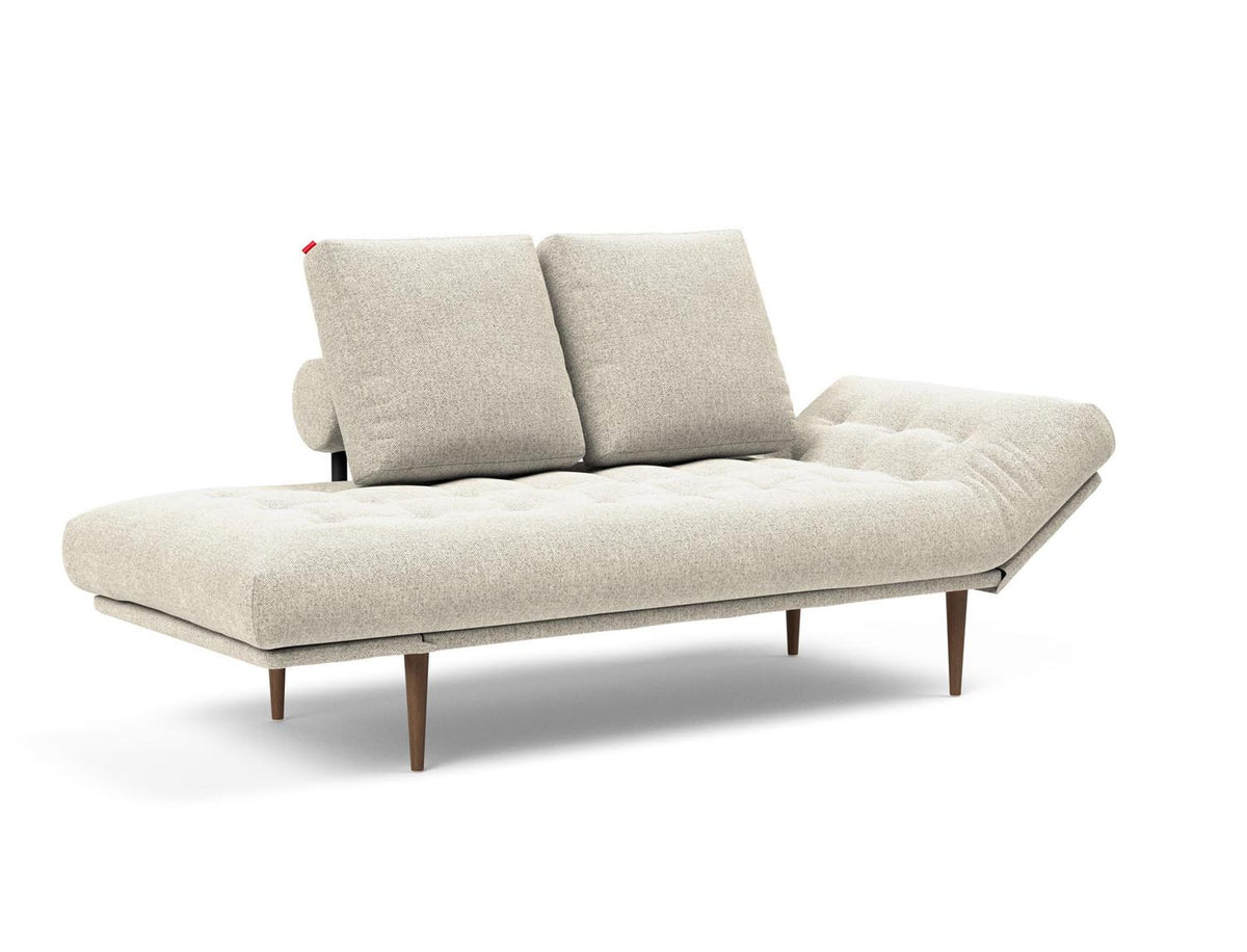 Rollo Styletto Klappsofa 80 mit Gestellbezug Spring in 357 Taura Off White präsentiert im Onlineshop von KAQTU Design AG. Bettsofa ist von Innovation Living