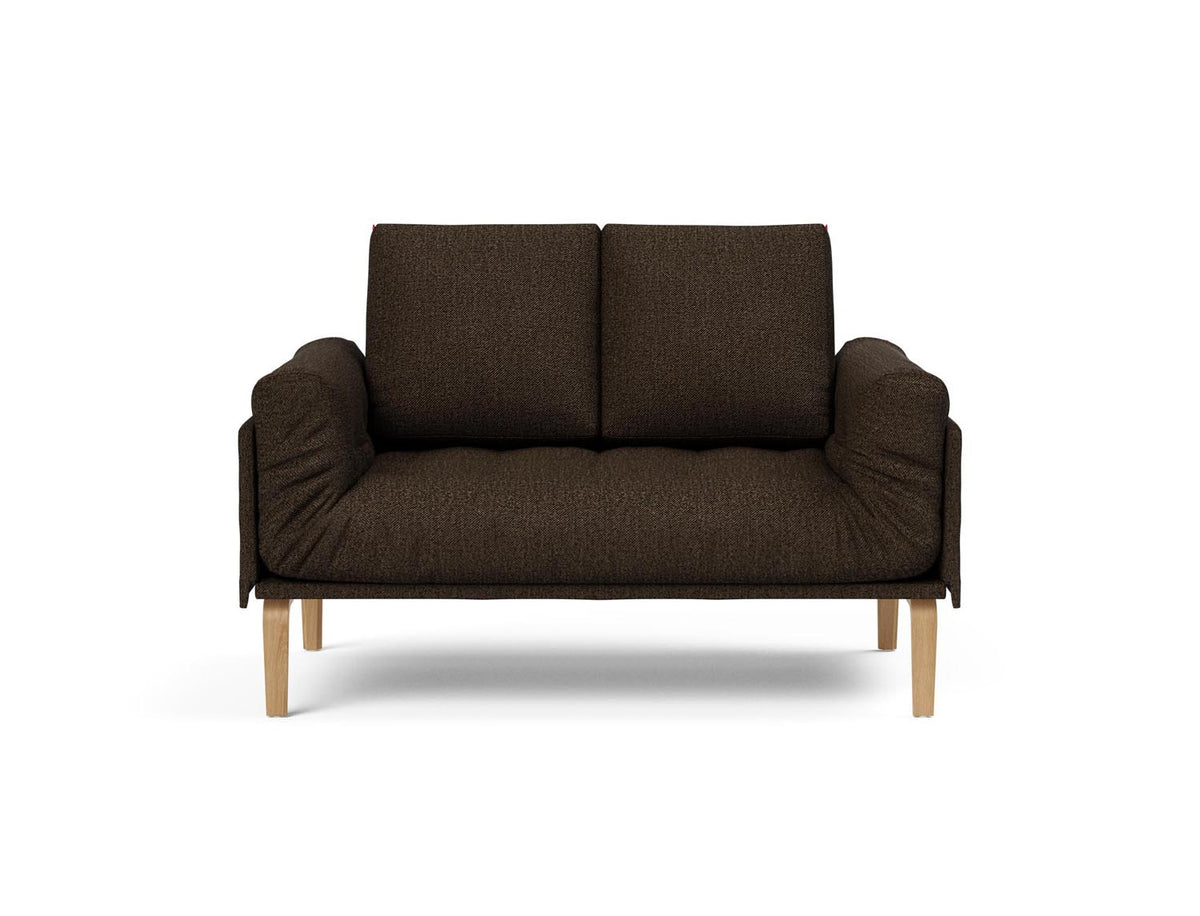 Rollo Bow Klappsofa 80 mit Gestellbezug Spring in 358 Taura Chocco präsentiert im Onlineshop von KAQTU Design AG. Bettsofa ist von Innovation Living