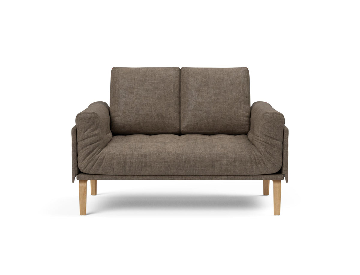 Rollo Bow Klappsofa 80 mit Gestellbezug Spring in 411 Esina Cedar Brown präsentiert im Onlineshop von KAQTU Design AG. Bettsofa ist von Innovation Living