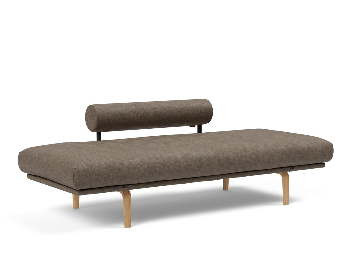 Rollo Bow Klappsofa 80 mit Gestellbezug Spring in 411 Esina Cedar Brown präsentiert im Onlineshop von KAQTU Design AG. Bettsofa ist von Innovation Living