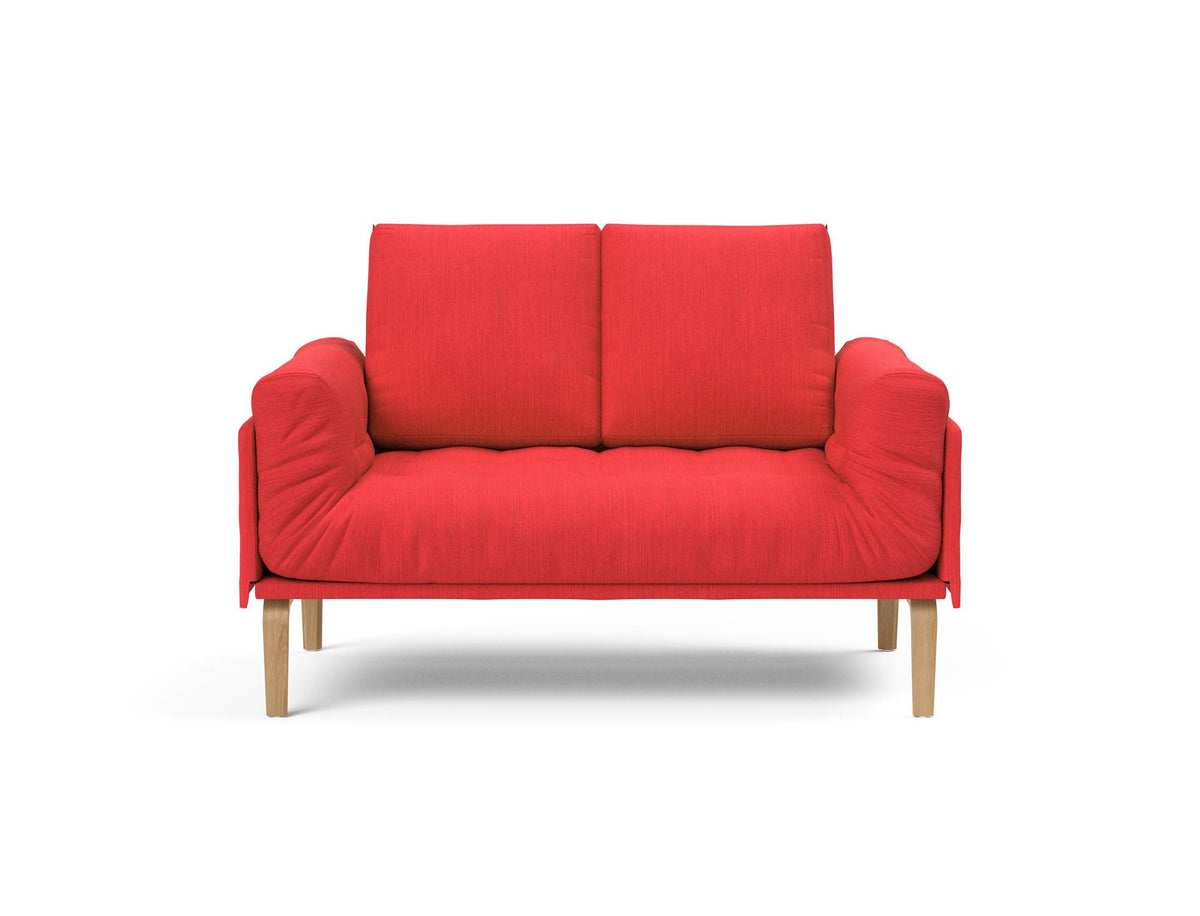 Rollo Bow Klappsofa 80 mit Gestellbezug Spring in 511 Elegance Red präsentiert im Onlineshop von KAQTU Design AG. Bettsofa ist von Innovation Living