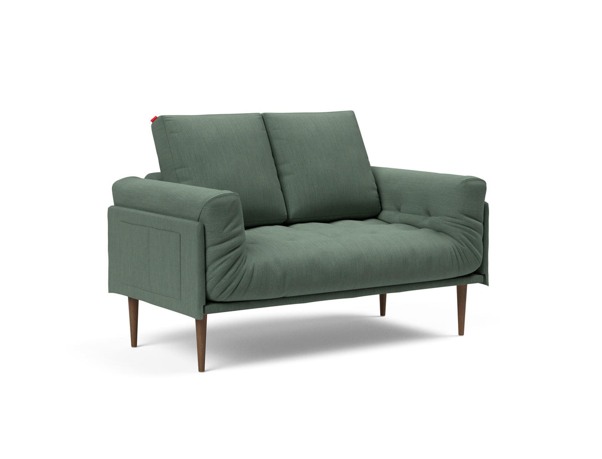 Rollo Styletto Klappsofa 80 mit Gestellbezug Spring in 518 Elegance Green präsentiert im Onlineshop von KAQTU Design AG. Bettsofa ist von Innovation Living