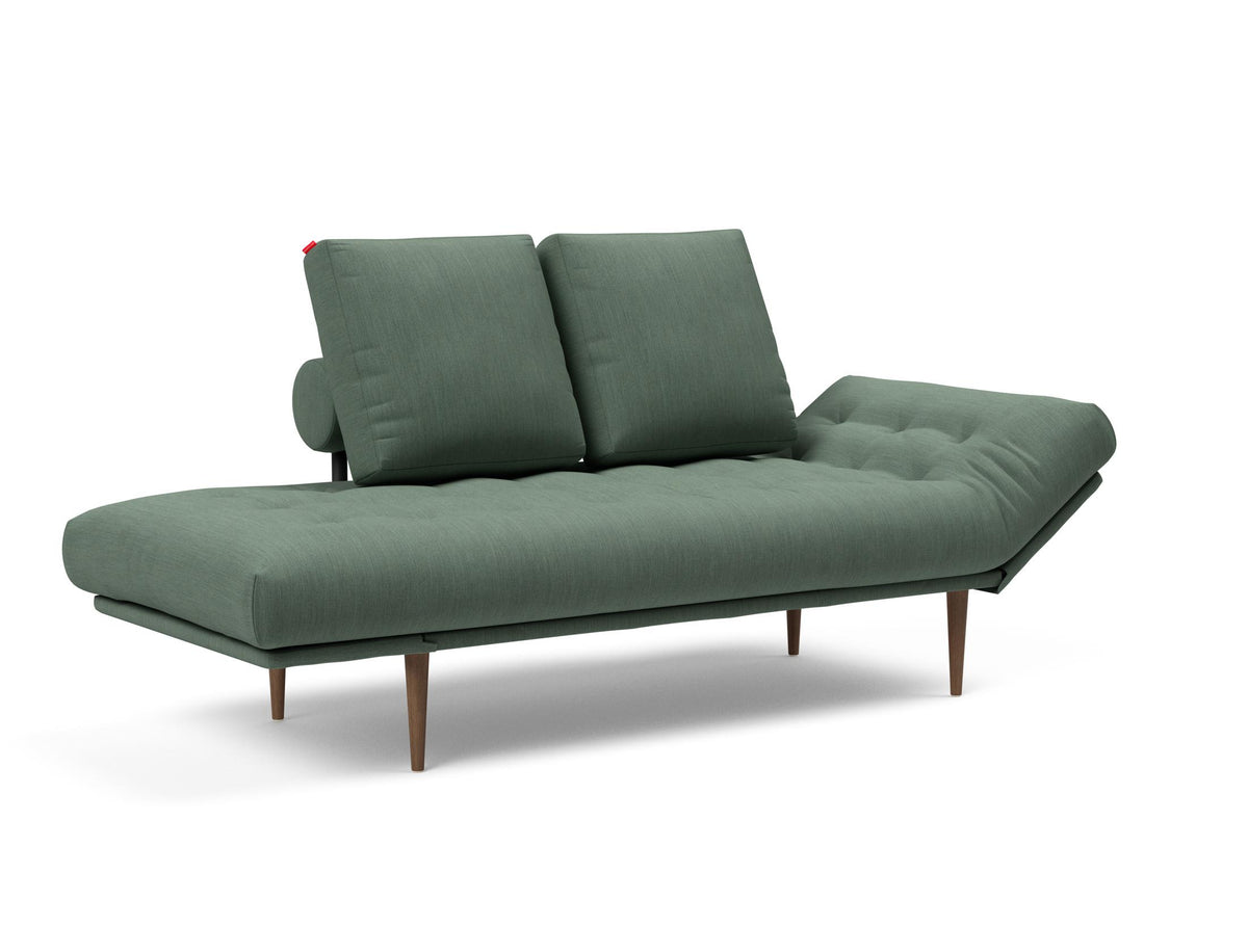 Rollo Styletto Klappsofa 80 mit Gestellbezug Spring in 518 Elegance Green präsentiert im Onlineshop von KAQTU Design AG. Bettsofa ist von Innovation Living