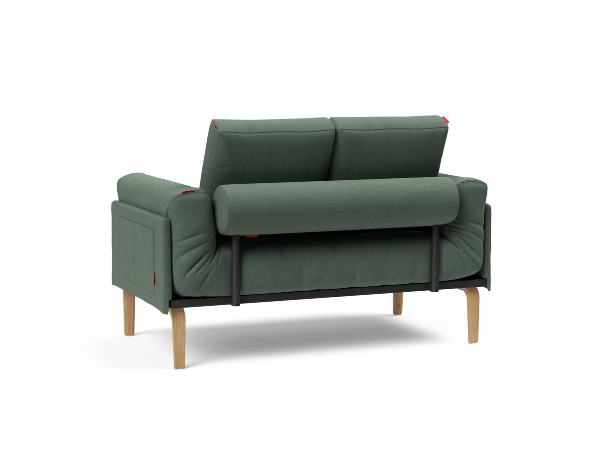 Rollo Bow Klappsofa 80 mit Gestellbezug Spring in 518 Elegance Green präsentiert im Onlineshop von KAQTU Design AG. Bettsofa ist von Innovation Living