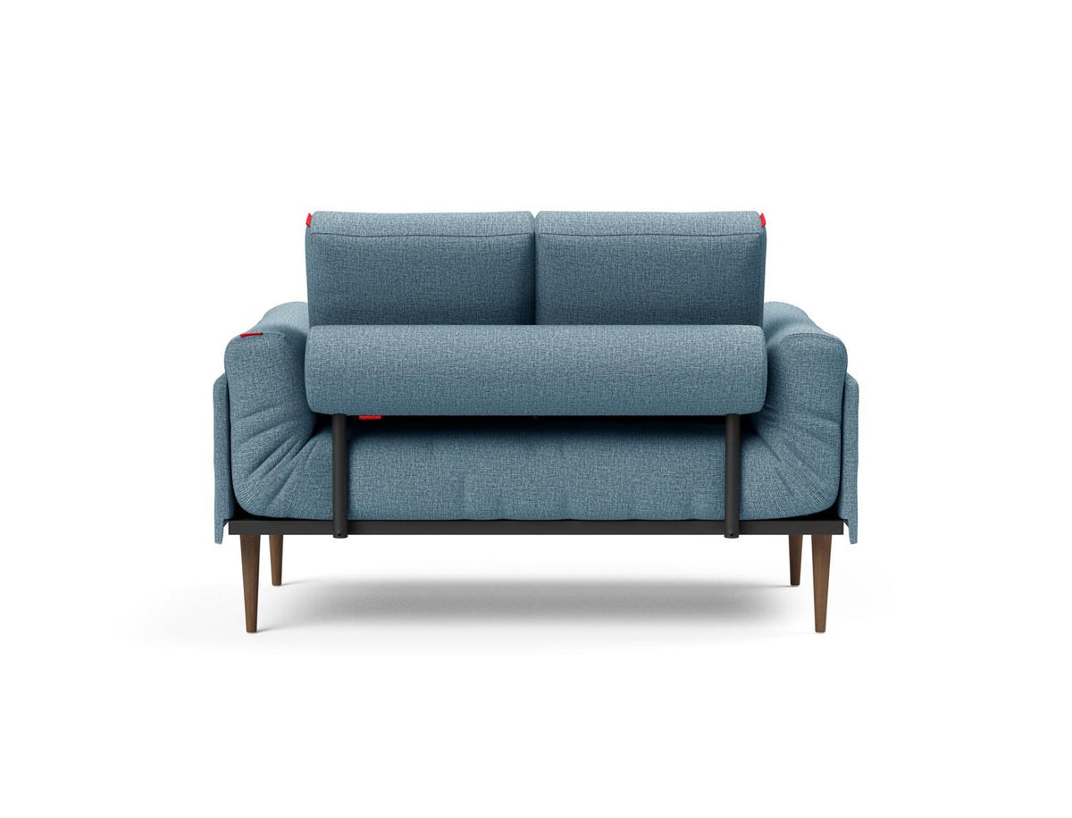 Rollo Styletto Klappsofa 80 mit Gestellbezug Spring in 525 Mixed Dance Light Blue präsentiert im Onlineshop von KAQTU Design AG. Bettsofa ist von Innovation Living