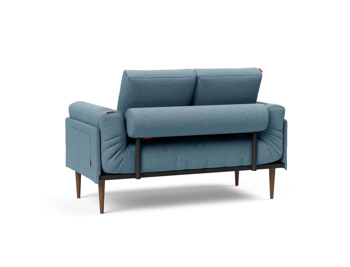 Rollo Styletto Klappsofa 80 mit Gestellbezug Spring in 525 Mixed Dance Light Blue präsentiert im Onlineshop von KAQTU Design AG. Bettsofa ist von Innovation Living